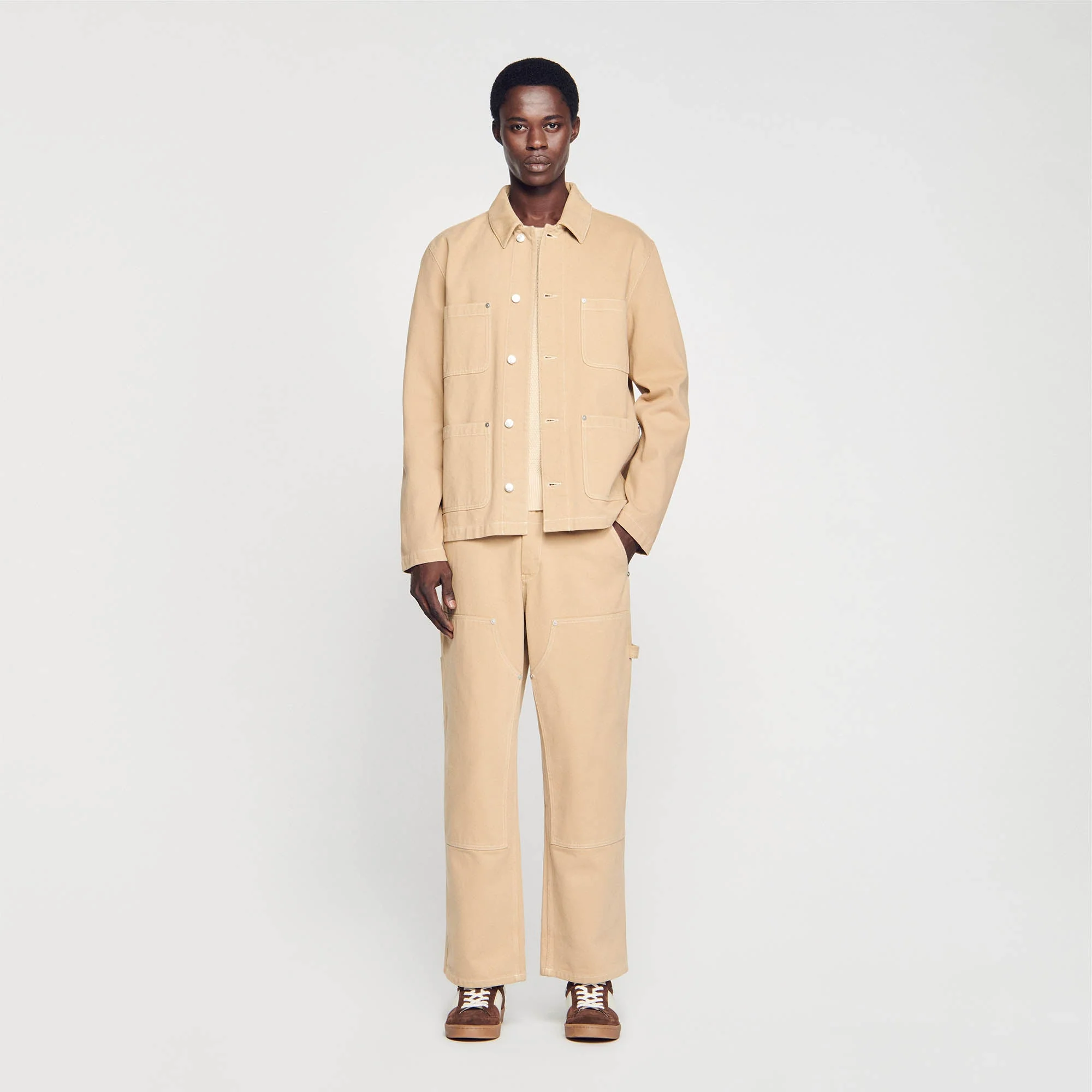 Cazadora vaquera de trabajador