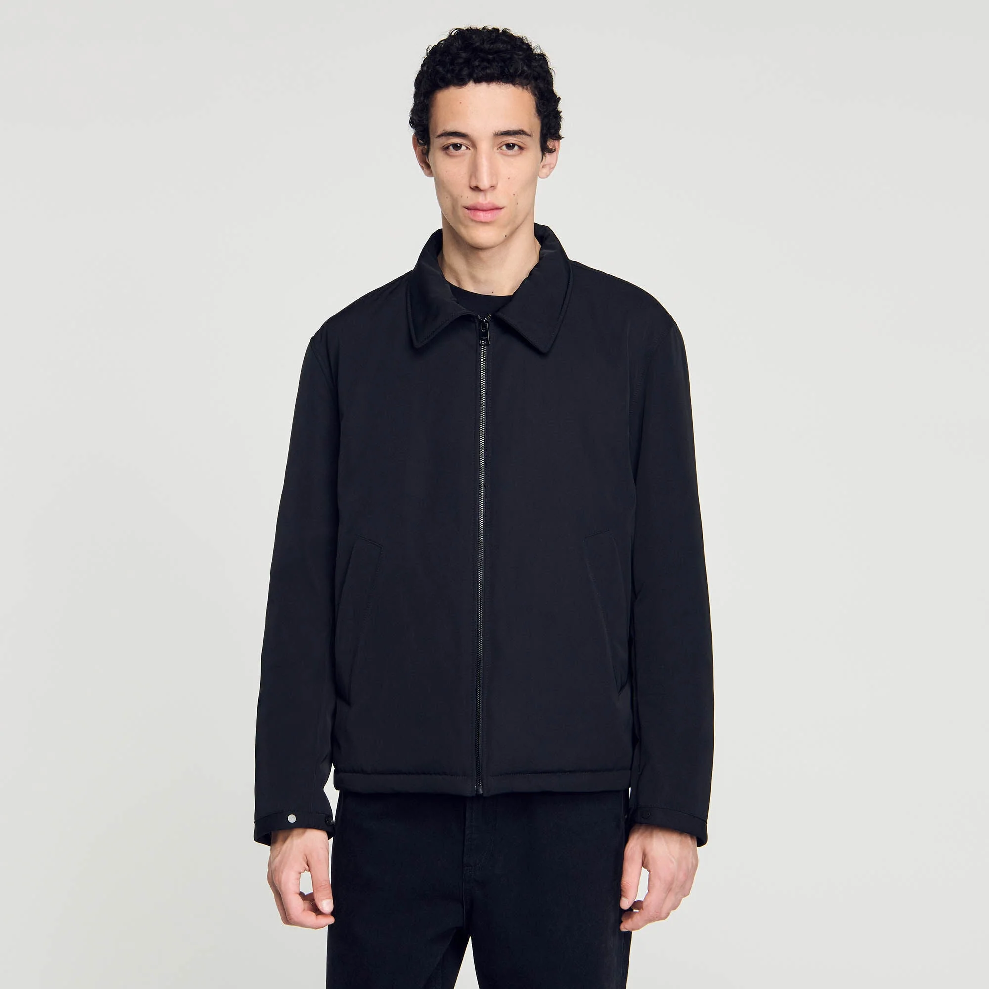 Chaqueta acolchada con cremallera - Imagen 3