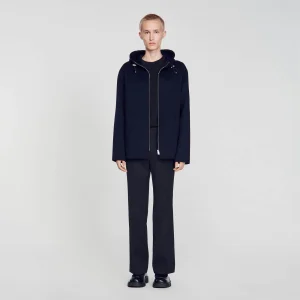 Cortavientos con capucha