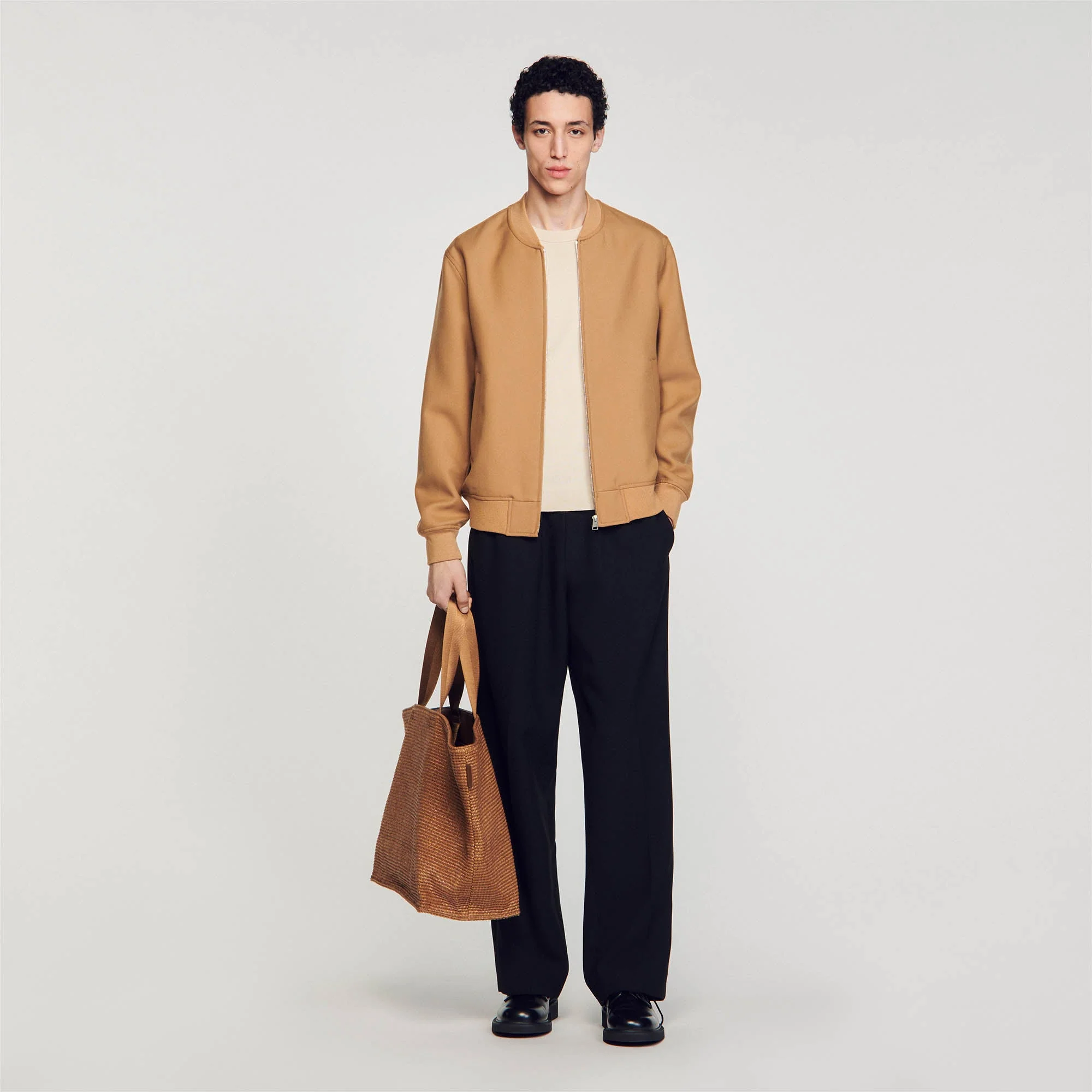 Cazadora de béisbol con cremallera - Imagen 5