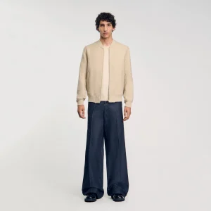 Cazadora con cremallera