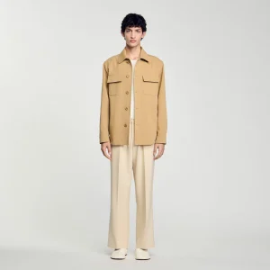 Sobrecamisa con bolsillos