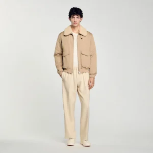 Cazadora aviador cuello borreguito