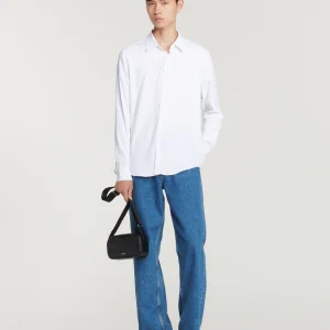 Camisa fluida de manga larga