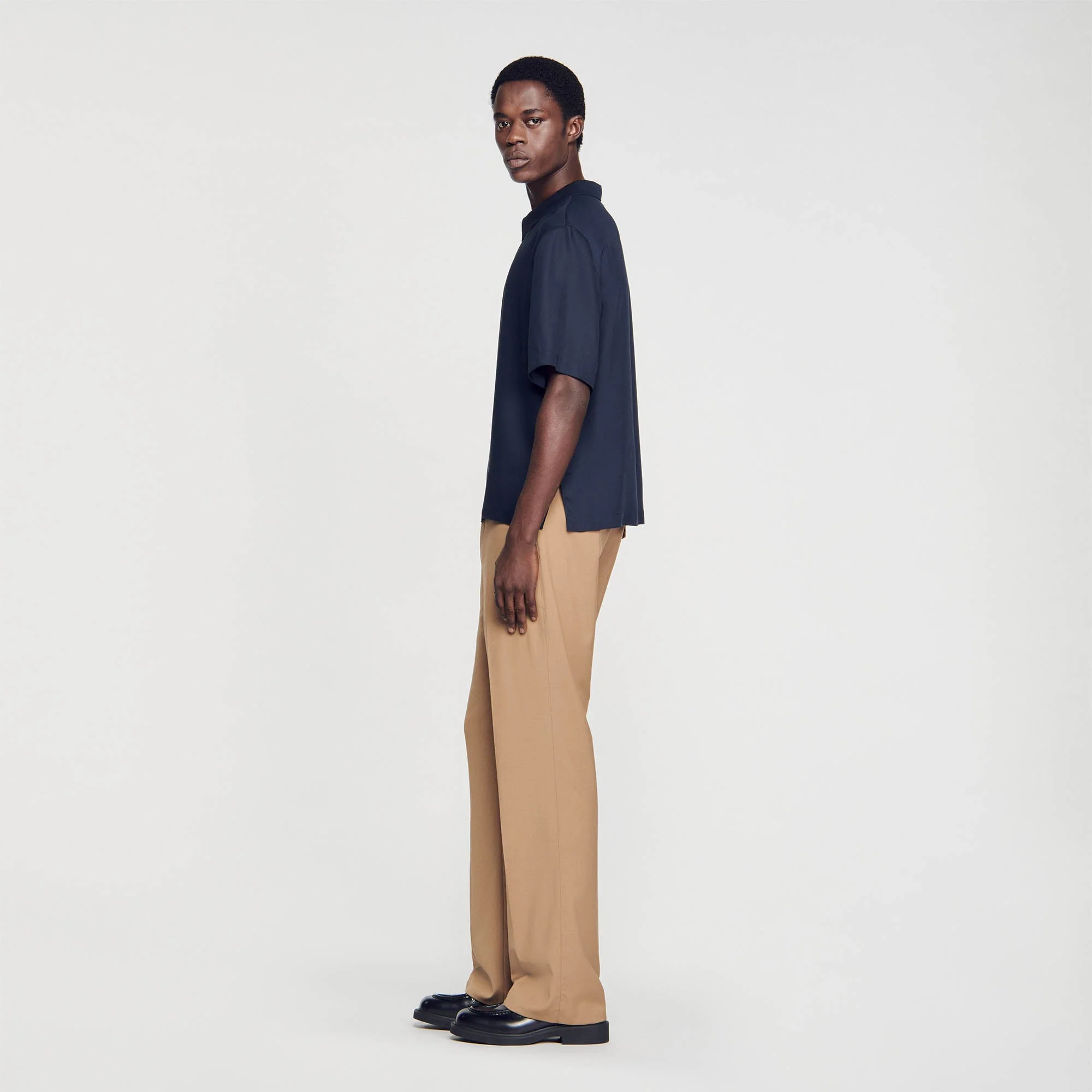 Camisa con cremallera en el cuello - Imagen 4