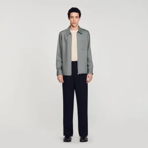 Camisa con cremallera