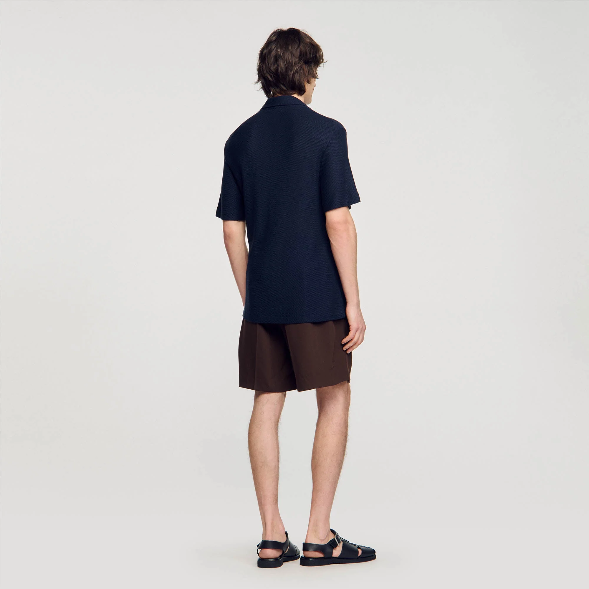 Camisa con cuello italiano - Imagen 4