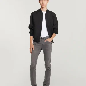 Vaquero gris desteñido - Corte ajustado Washed Grey