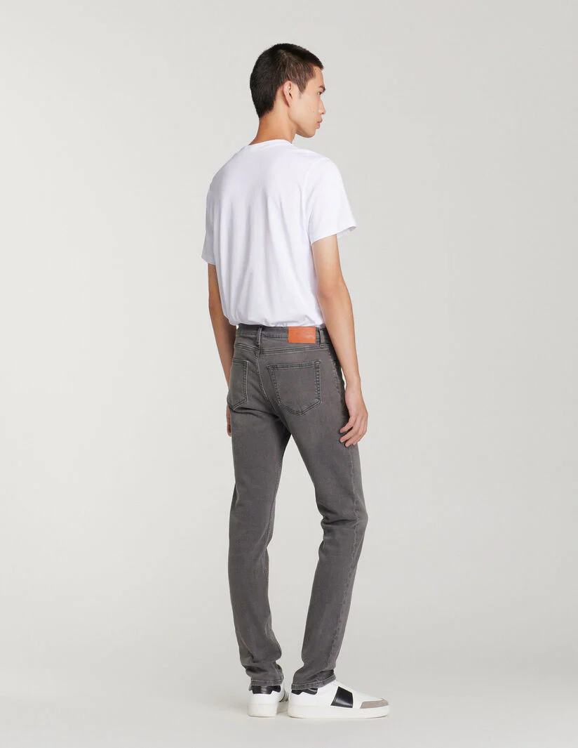 Vaquero gris desteñido - Corte ajustado Washed Grey - Imagen 3