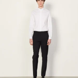 Pantalón de traje de lana