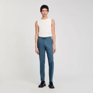 Pantalón recto elástico