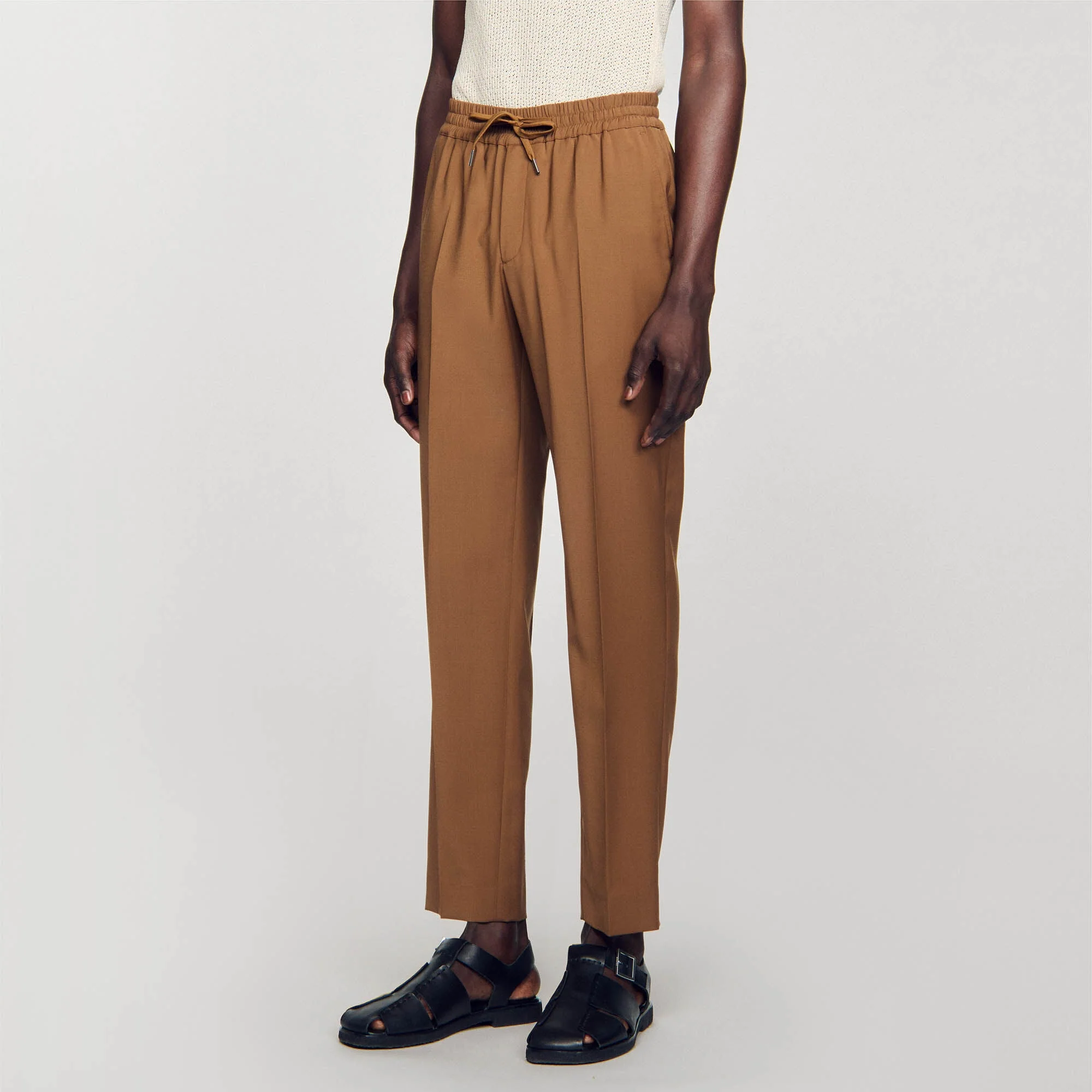 Pantalón recto elástico - Imagen 6