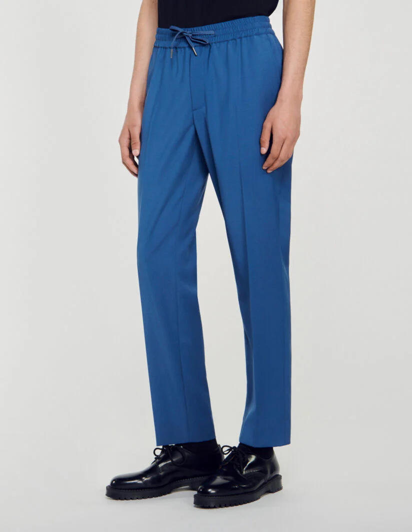 Pantalón recto elástico - Imagen 6