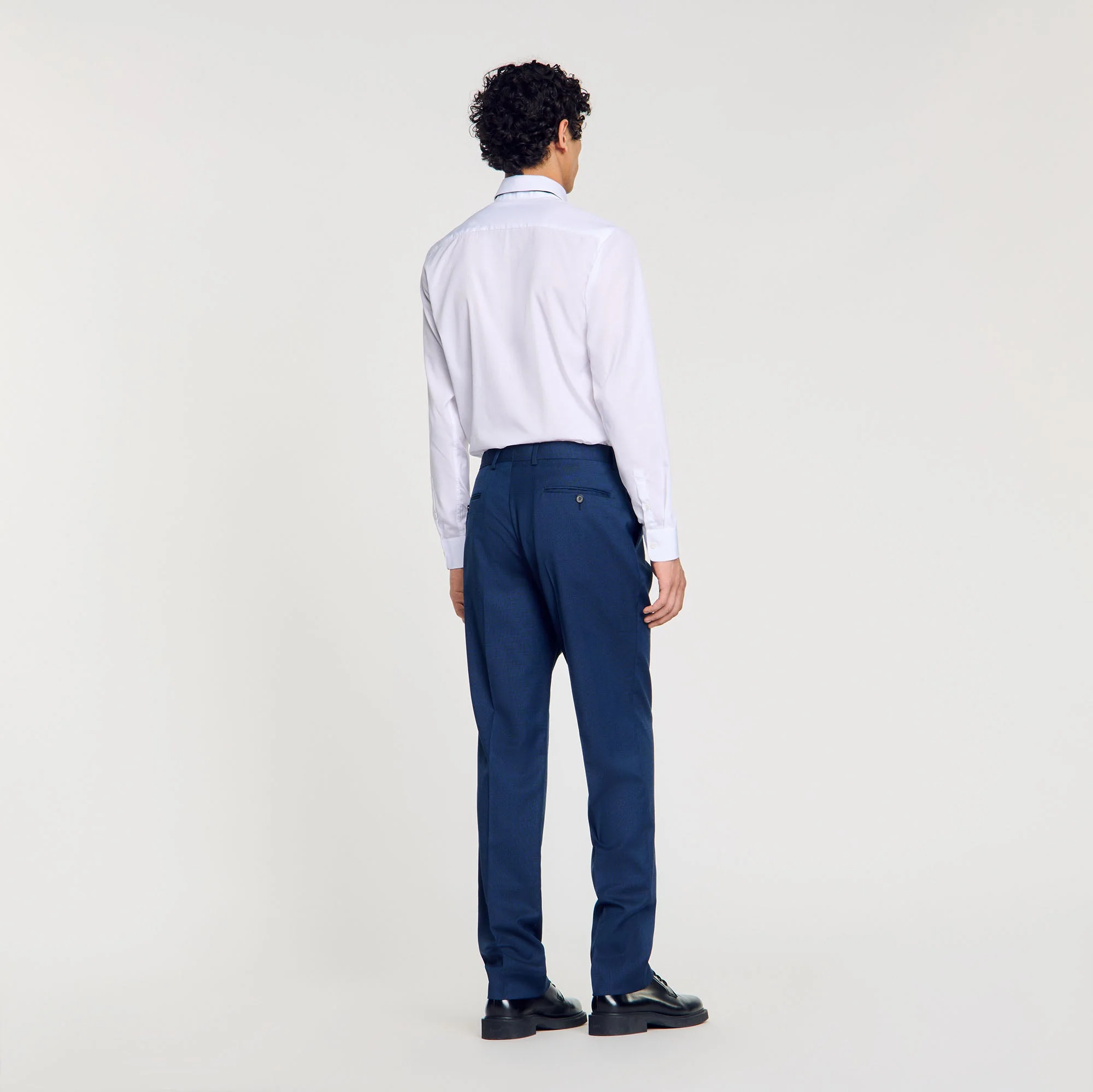 Pantalón de traje de lana - Imagen 4