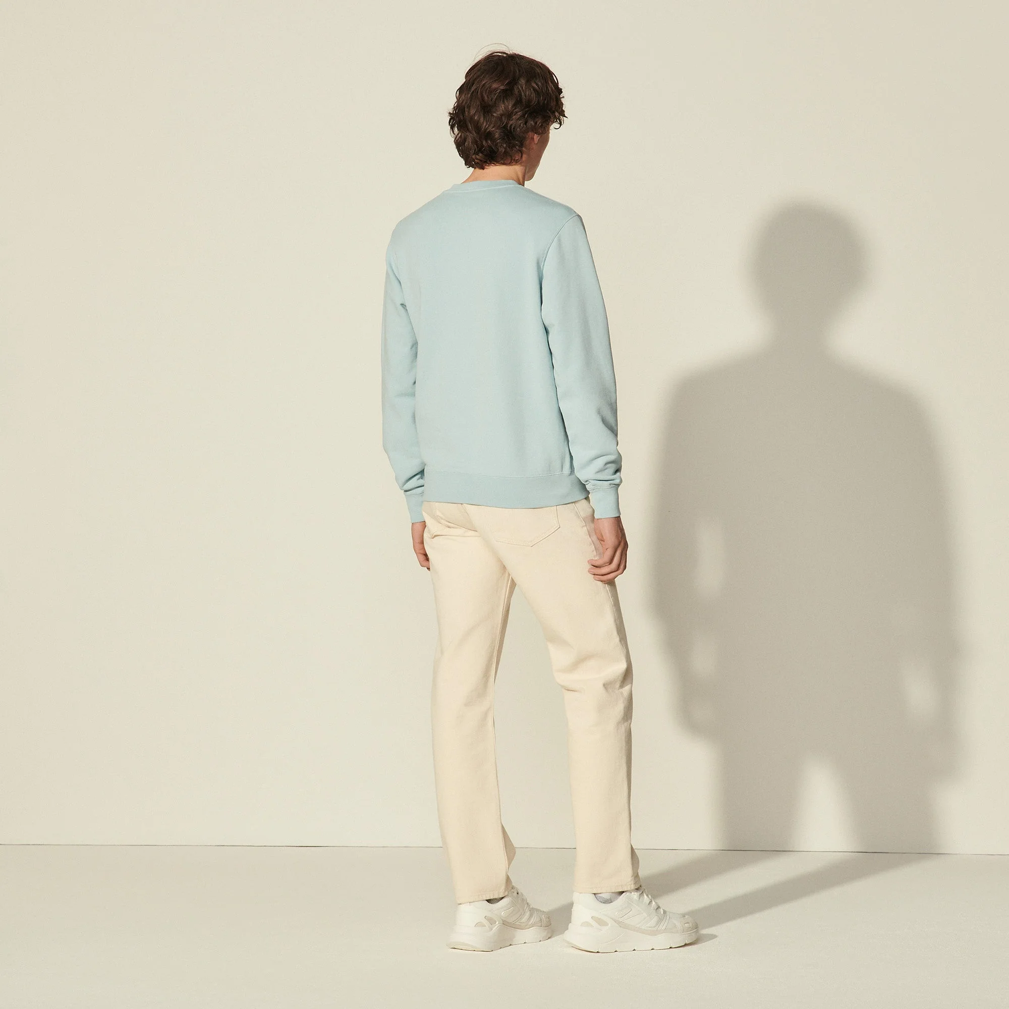 Sudadera con bordado Sandro Crew Sandro - Imagen 4