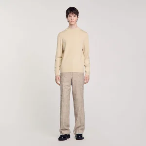 Jersey de cuello chimenea