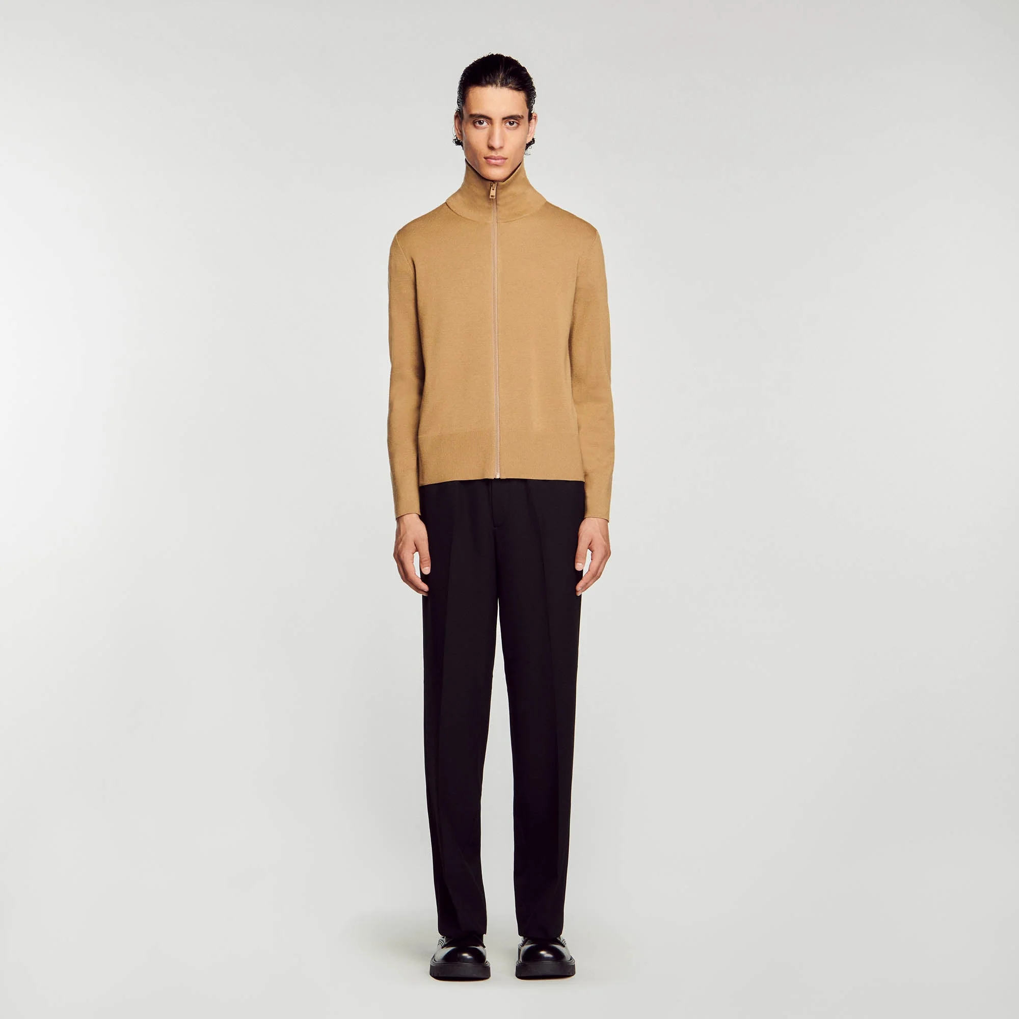 Cárdigan de lana con cremallera - Imagen 6