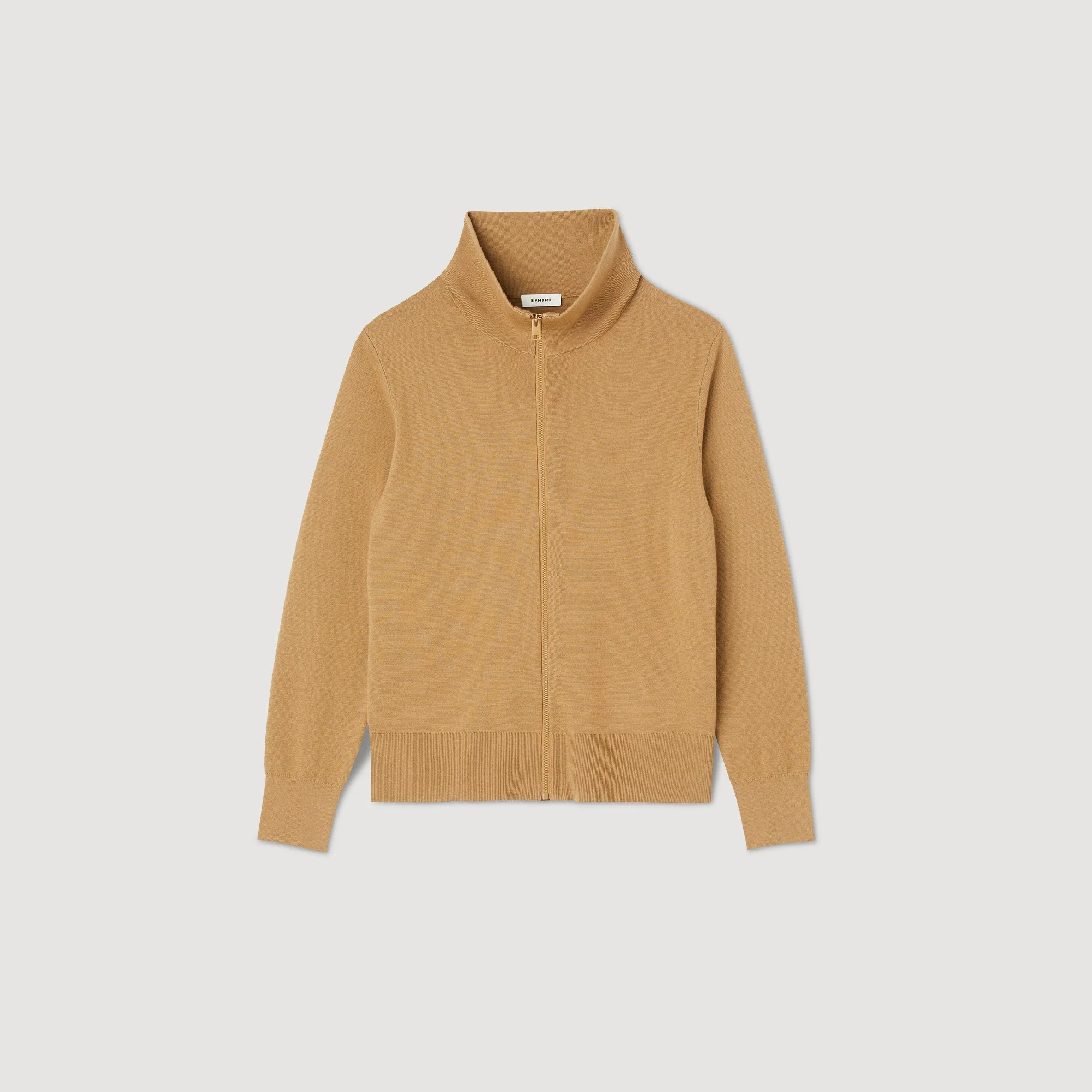 Cárdigan de lana con cremallera - Imagen 5