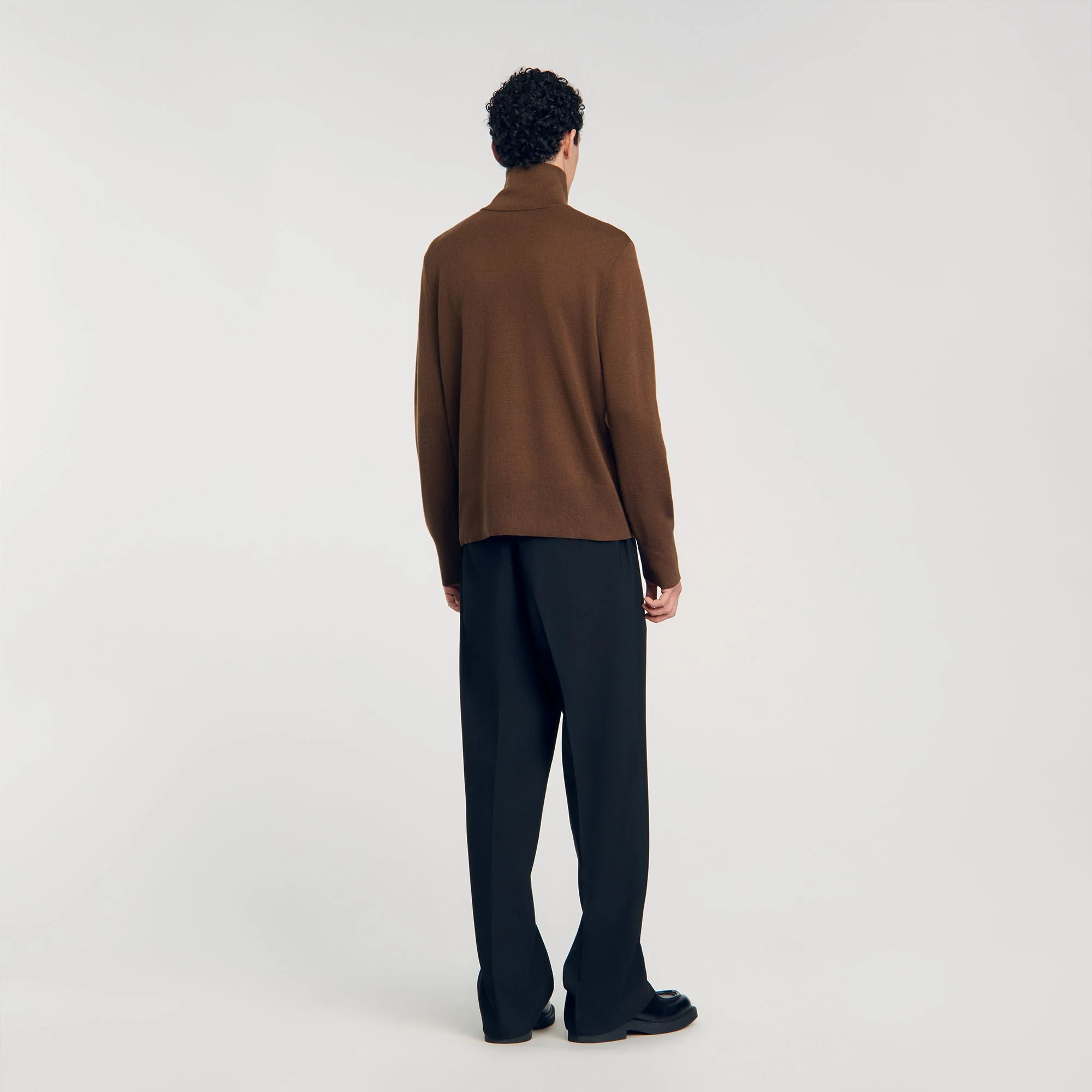 Cárdigan de lana con cremallera - Imagen 4