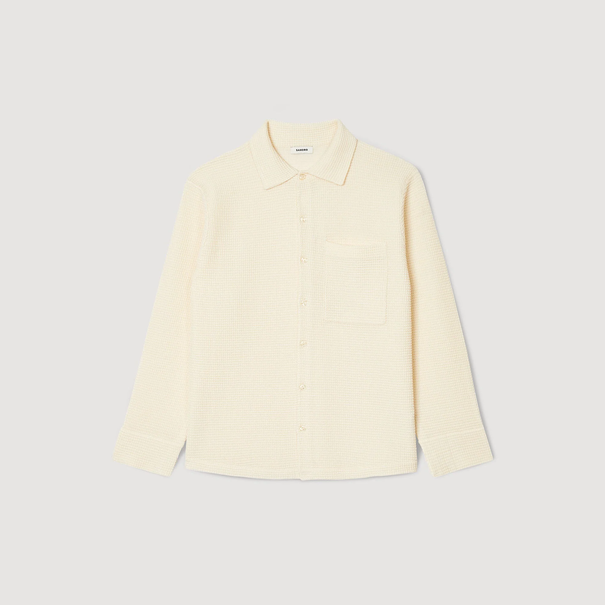 Camisa oversize de punto - Imagen 5