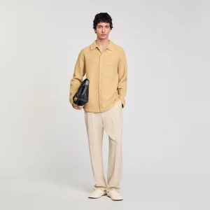 Camisa oversize de punto