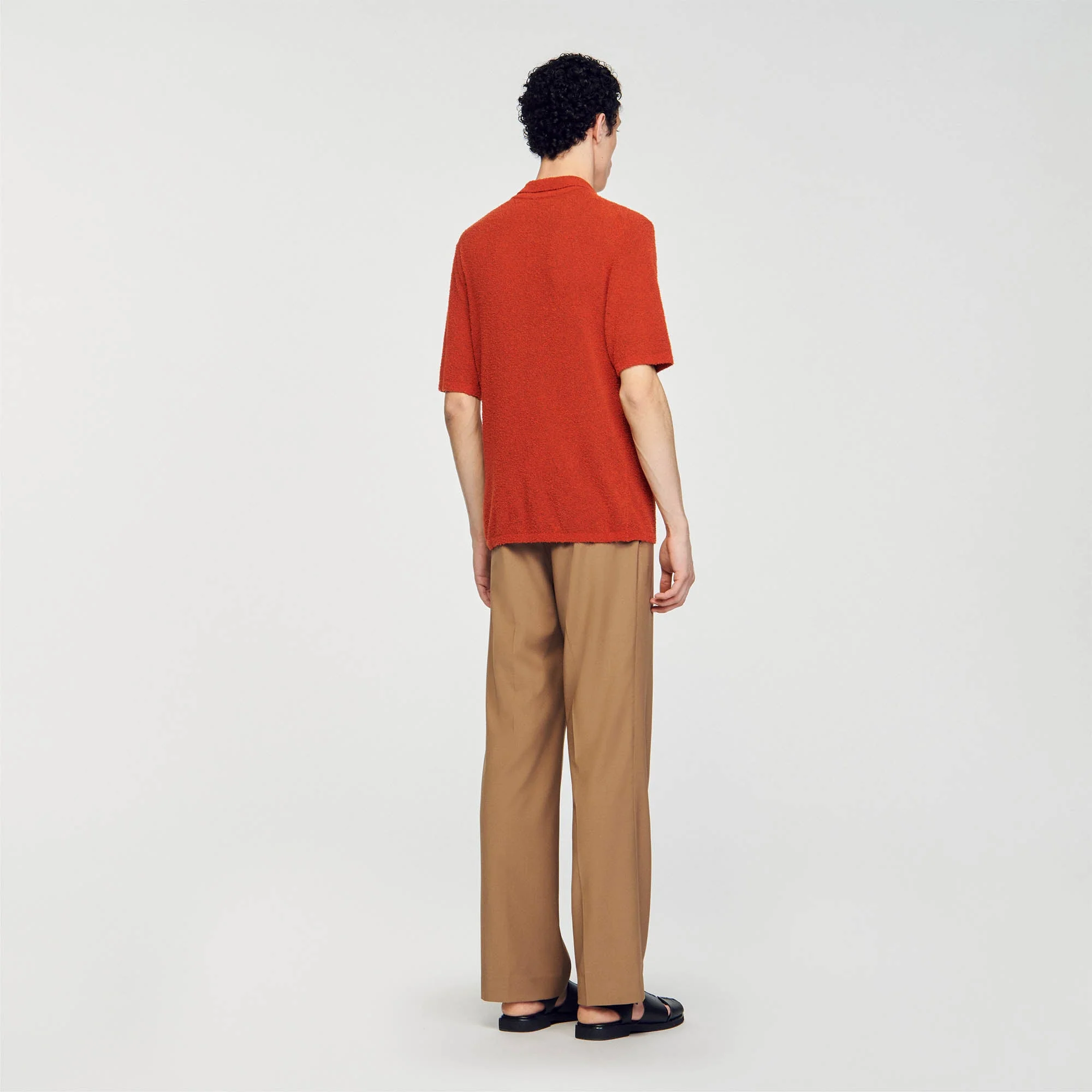 Polo de punto efecto rizo - Imagen 6