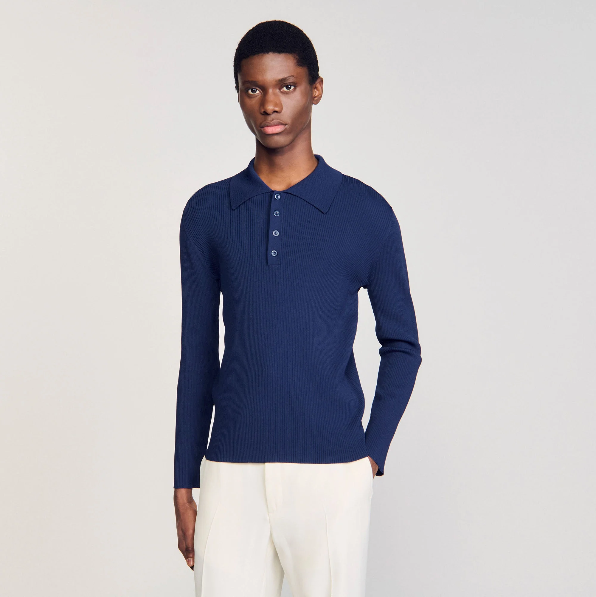 Polo de punto acanalado - Imagen 5