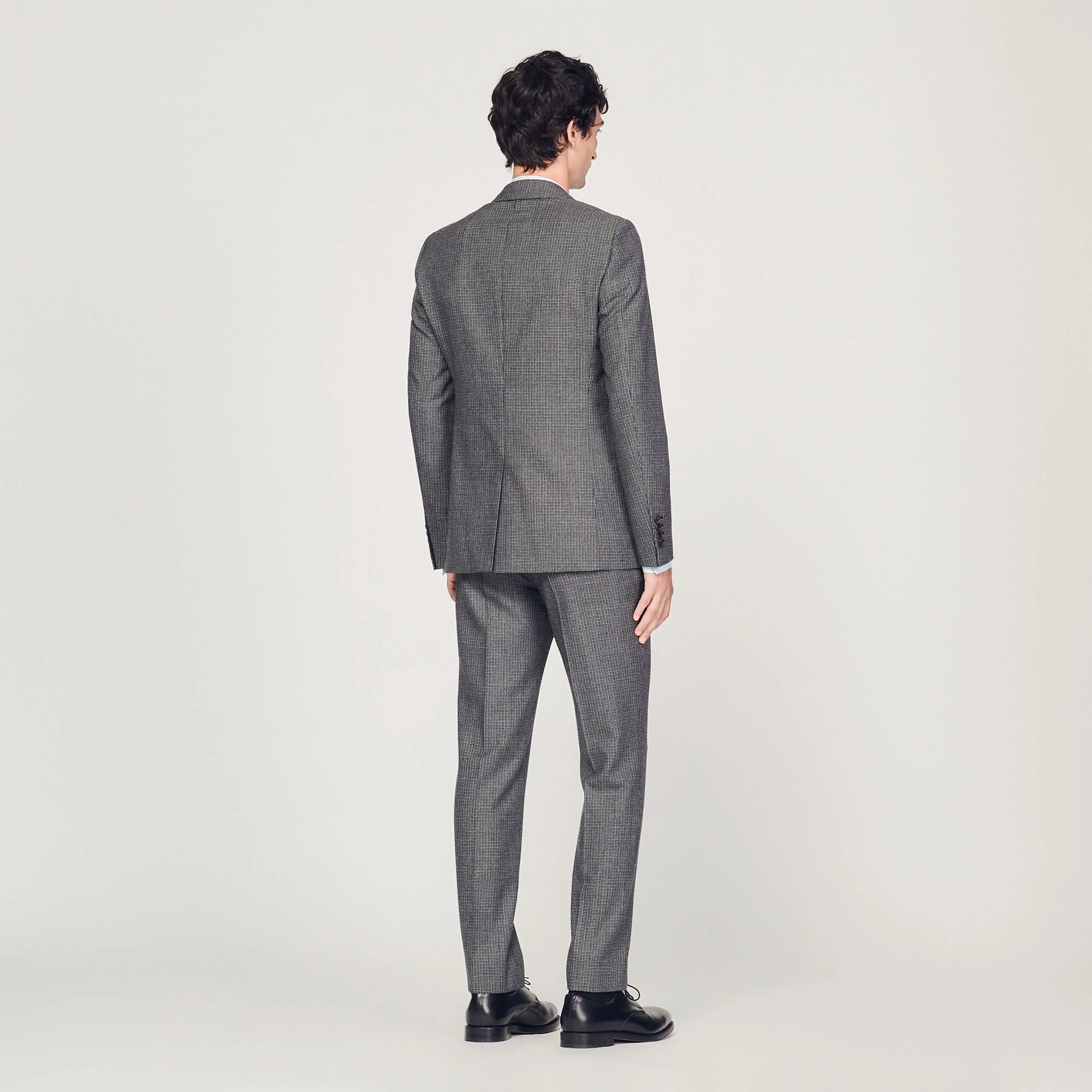 Chaqueta de traje de lana virgen - Imagen 5