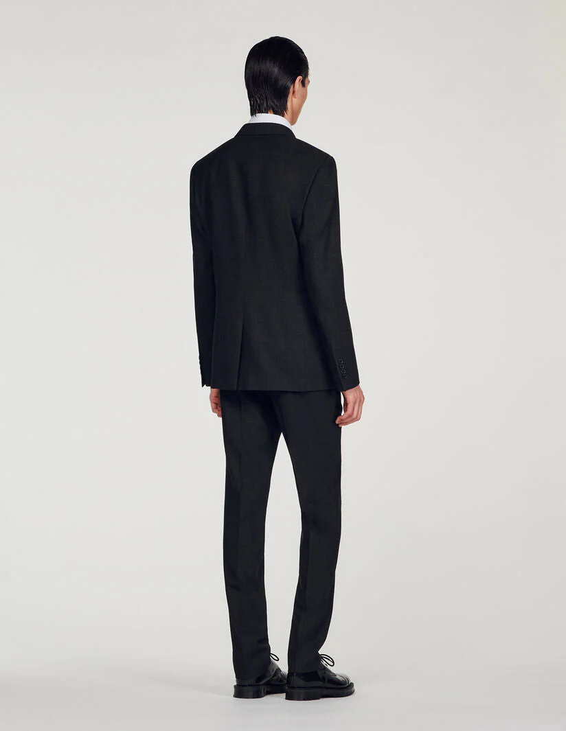 Chaqueta de traje de lana - Imagen 4