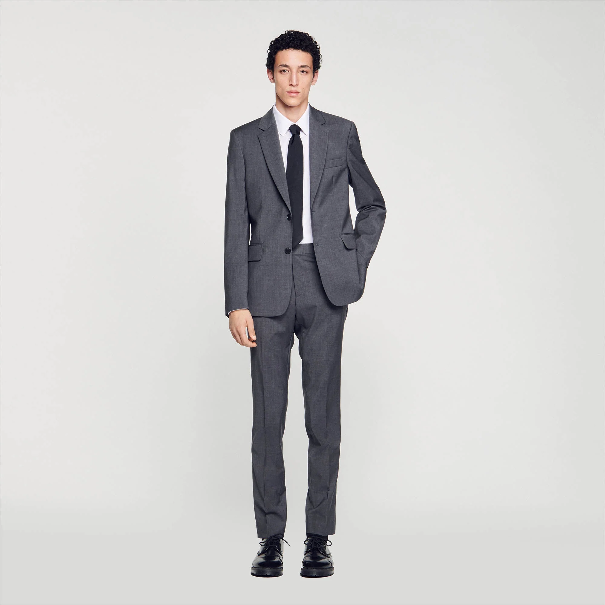 Chaqueta de traje de lana - Imagen 5