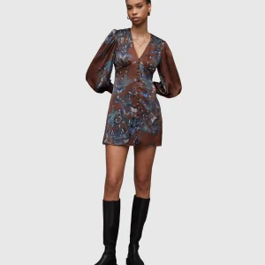 Vestido Auden Diana Café Intenso