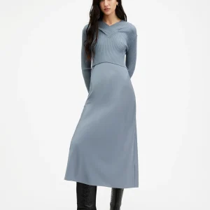 Vestido Hana Denim Azul Oscuro