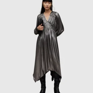 Vestido Estelle Gunmetal Grey