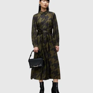 Vestido Clanetta Khaki Green