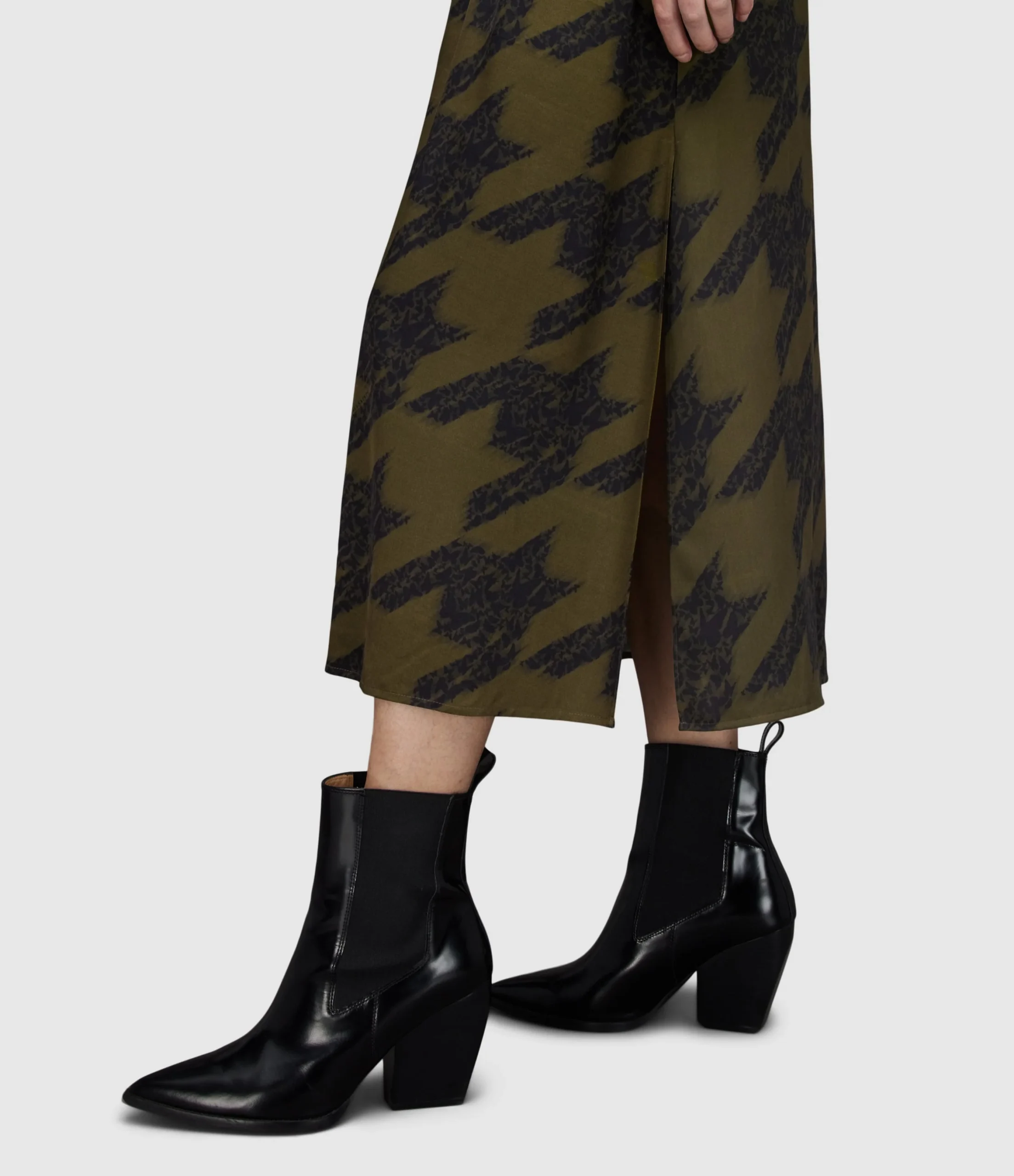 Vestido Clanetta Khaki Green - Imagen 4