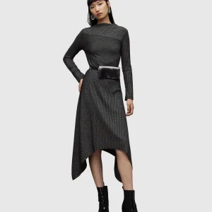 Vestido Gia Dark Silver