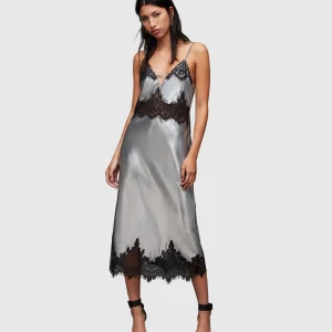Vestido Ophelia Gunmetal Grey
