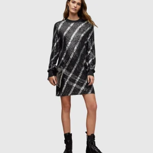 Vestido Juela Black/Silver