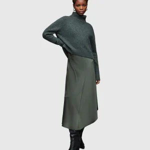 Vestido Arta Gris Acero Corto