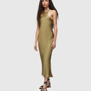 Vestido Betina Pale Olive Green