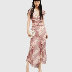 Vestido Brea Cascade Rosa Masilla