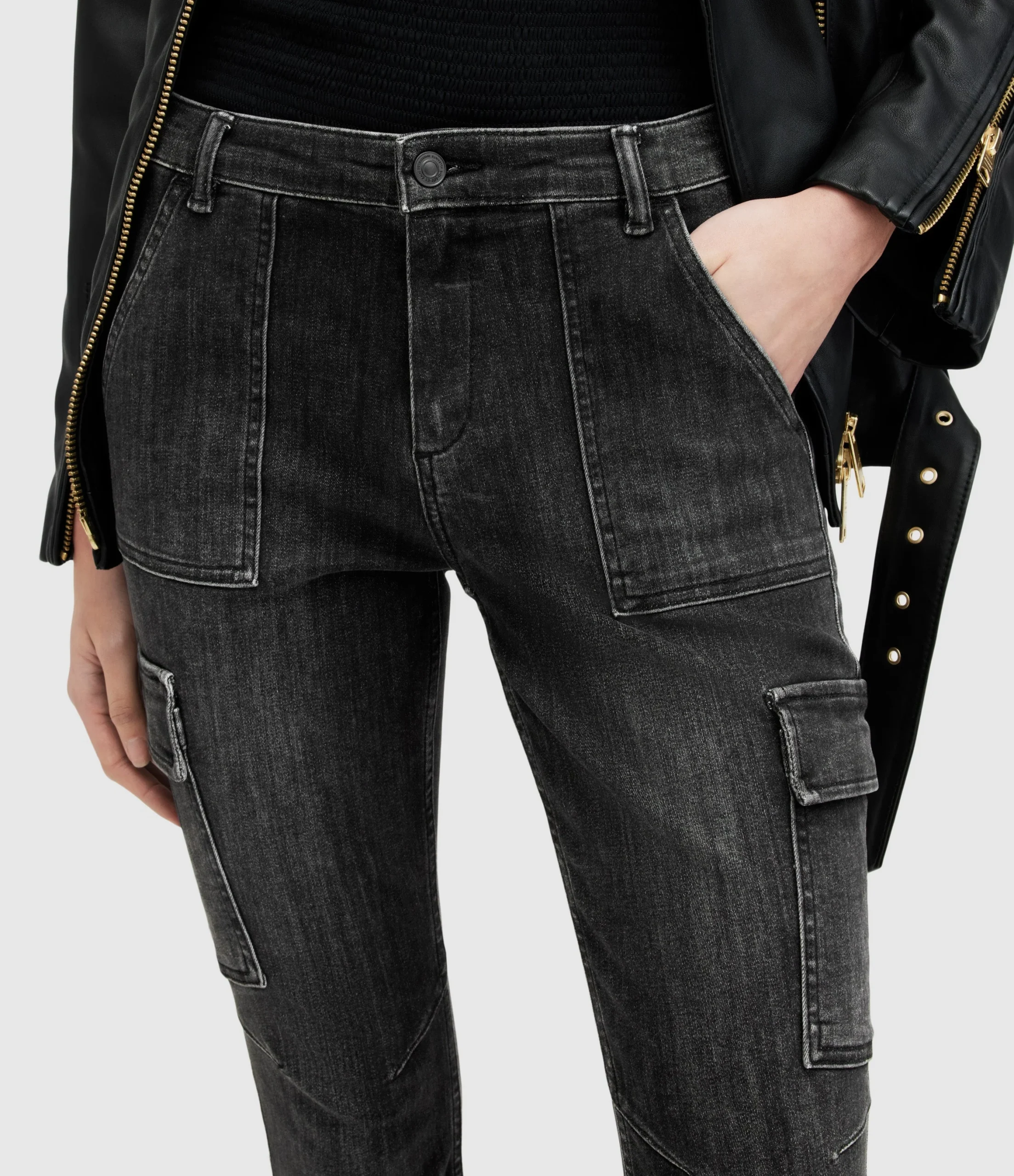 Jeans Duran Washed Black - Imagen 7