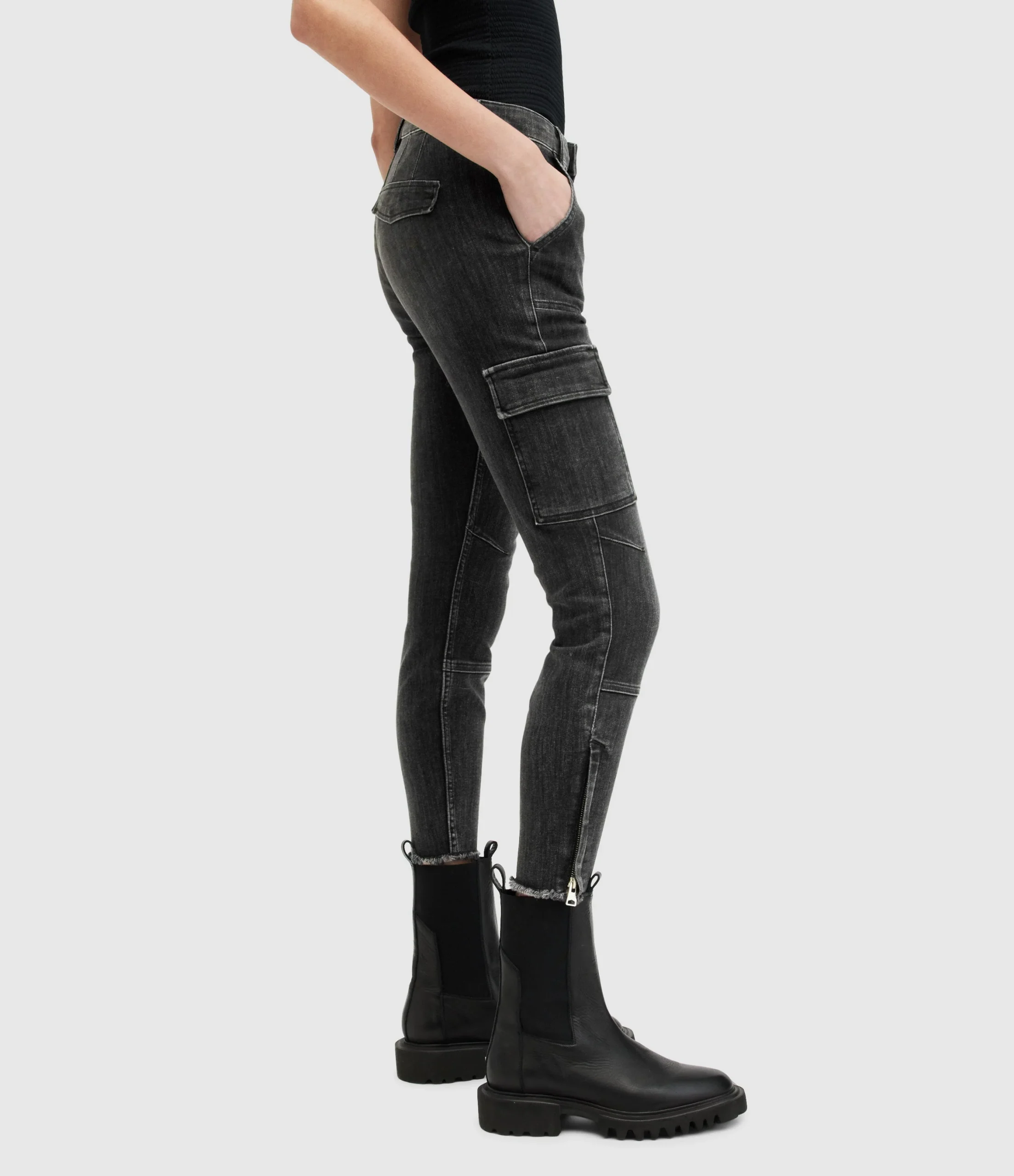 Jeans Duran Washed Black - Imagen 4
