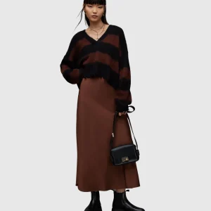 Sweater Lou Blk/Chestnut Brown