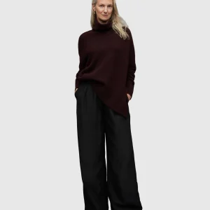 Sweater Lock Raisin Red