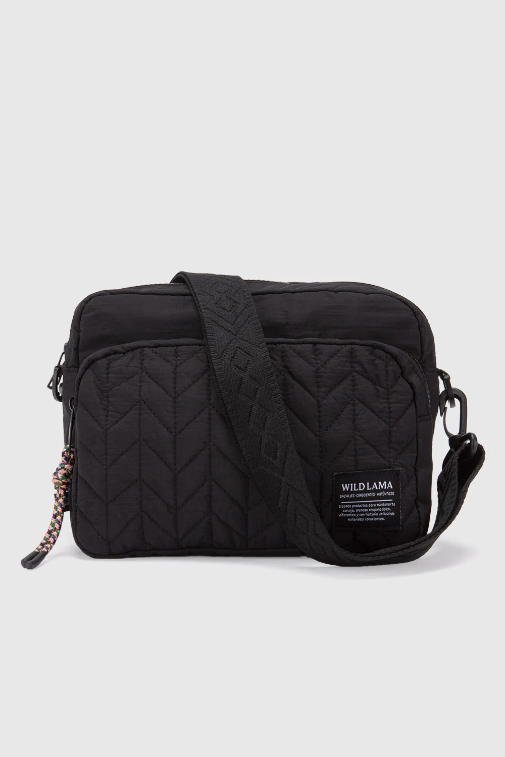 Cartera Rina Reciclada Negro - Imagen 6