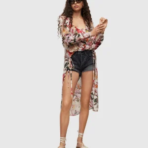 Blusa Avala Pearl White Multi