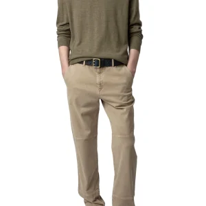 Pantalón Pocky Cotton Dyed Beige Claro