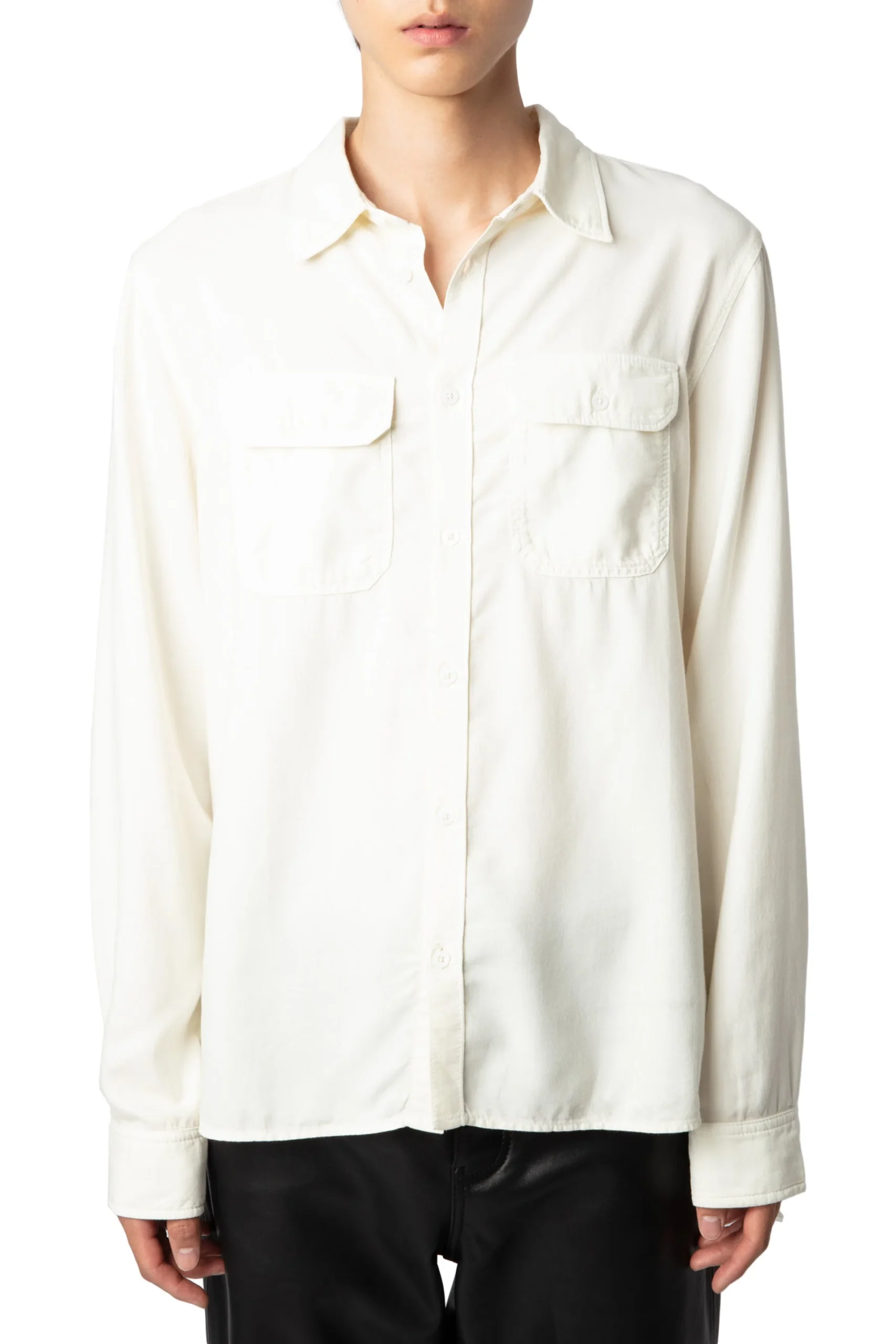 Camisa Stan Cotton Viscose Flake