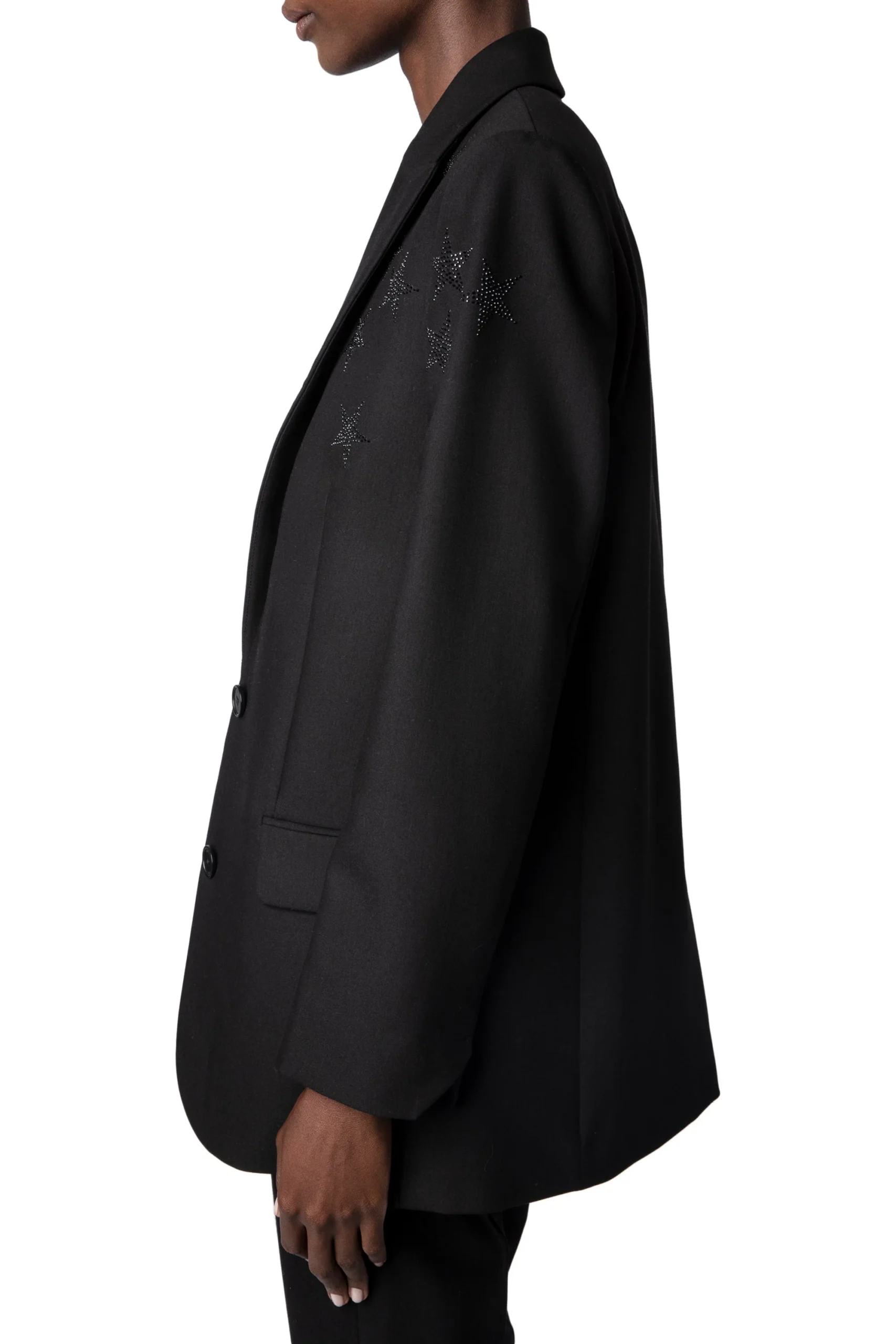 Saco Viva Strass Star Perm Noir - Imagen 4